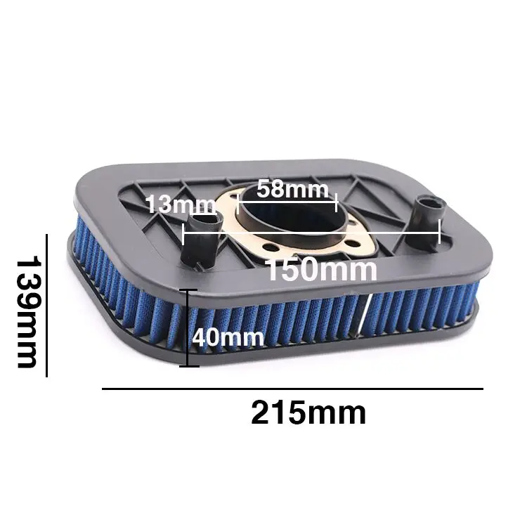 Motorcycle Performance Air Cleaner Filter For Harley Sportster 883 1200 2004-2013
