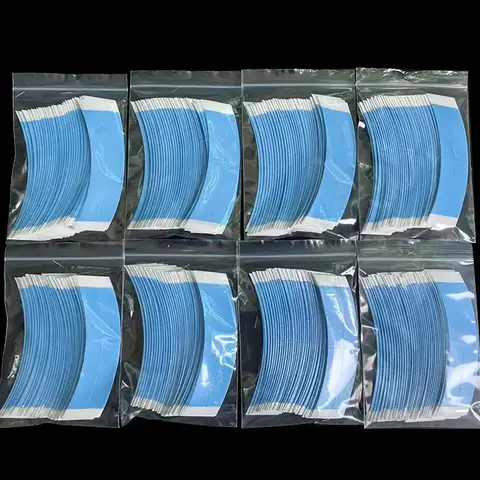 36Pcs/Lot Super Strong Hair Wig Tape Double Adhesive Extension Tape Strips Waterproof For Toupee/Lace Wigs Film C Shap