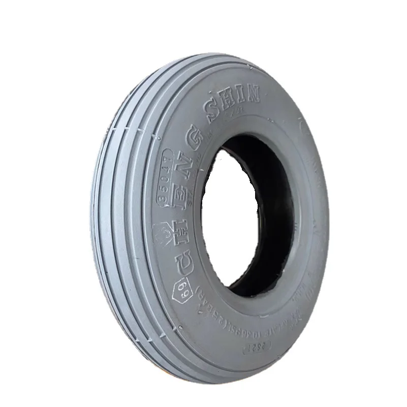 CST 200x50 8inch Grey, Black Outer Tyre Tube for KUGOO S2 Front Wheel/Speedtrott ST14 12/Inmotion L8F/Speedway Mini 4