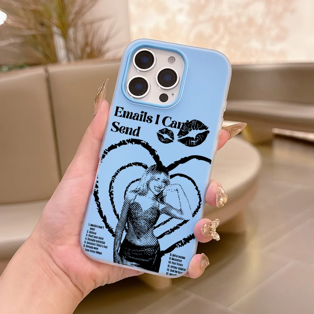 المغني S-سابرينا C-Carpenter للصدمات ماتي كاندي اللون 2 في 1 جراب هاتف لسامسونج S23 S24 S25 زائد الترا إيدج 5G غطاء