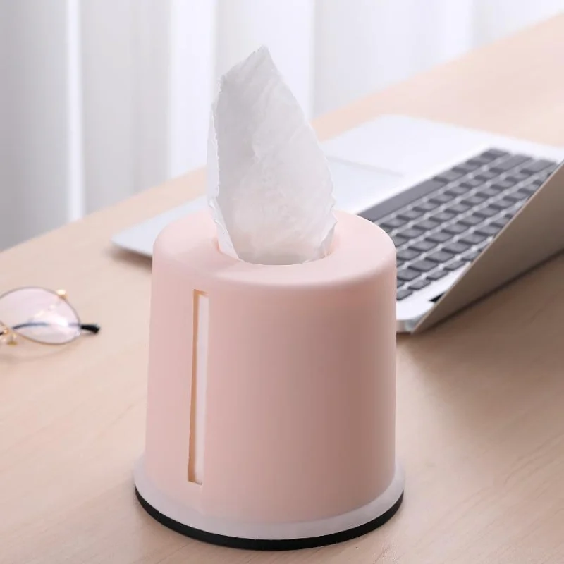 Plastic Roll Paper Holder Towel Tissue Box Storage Case Car Desktop Napkins Holder Organizer For Kitchen Bathroom Supplies