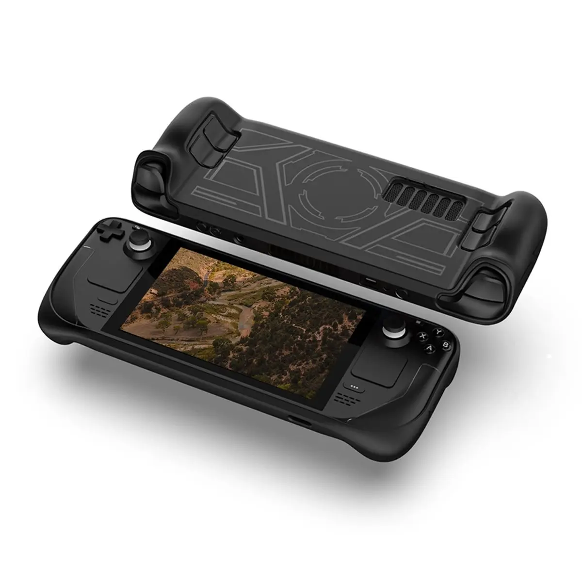Promotion For Game Console Protective Case TPU Steam Host All-Inclusive Anti-Fall Silicone Protective Case