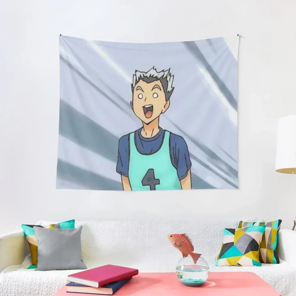 kotaro bokuto fuuny face Tapestry Decor For Bedroom Wall Coverings Bedroom Decoration Tapestry