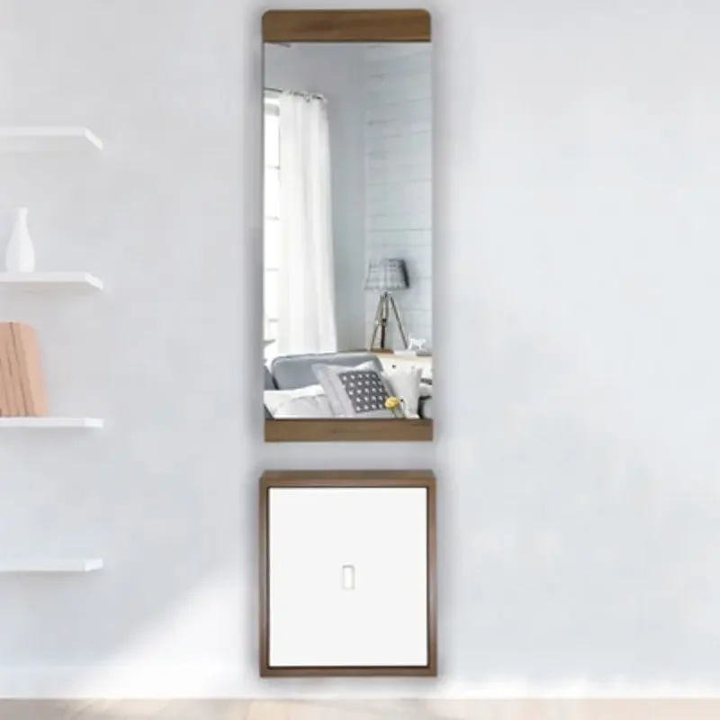 

G3YN folding shoe changing stool foldable stool household wall-mounted chair into the door chair wall-mounted footstool small