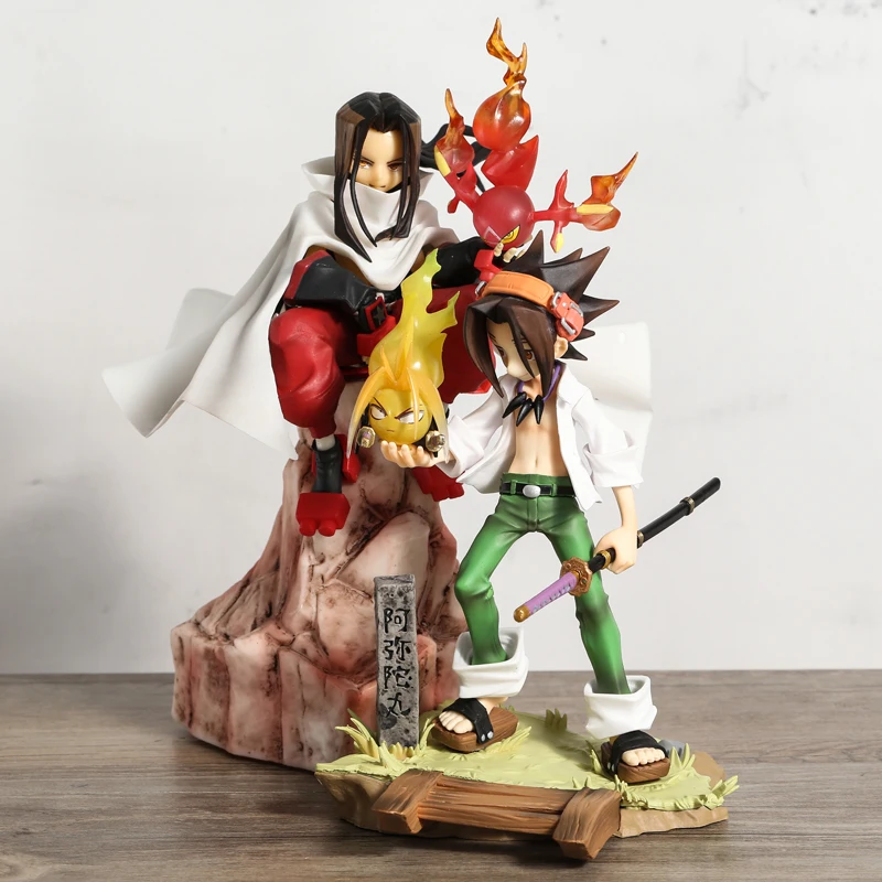 Фигурка Shaman King Hao / Yoh Asakura, масштаб 1/8, ПВХ, Коллекционная модель, игрушка, рождественский подарок, кукла