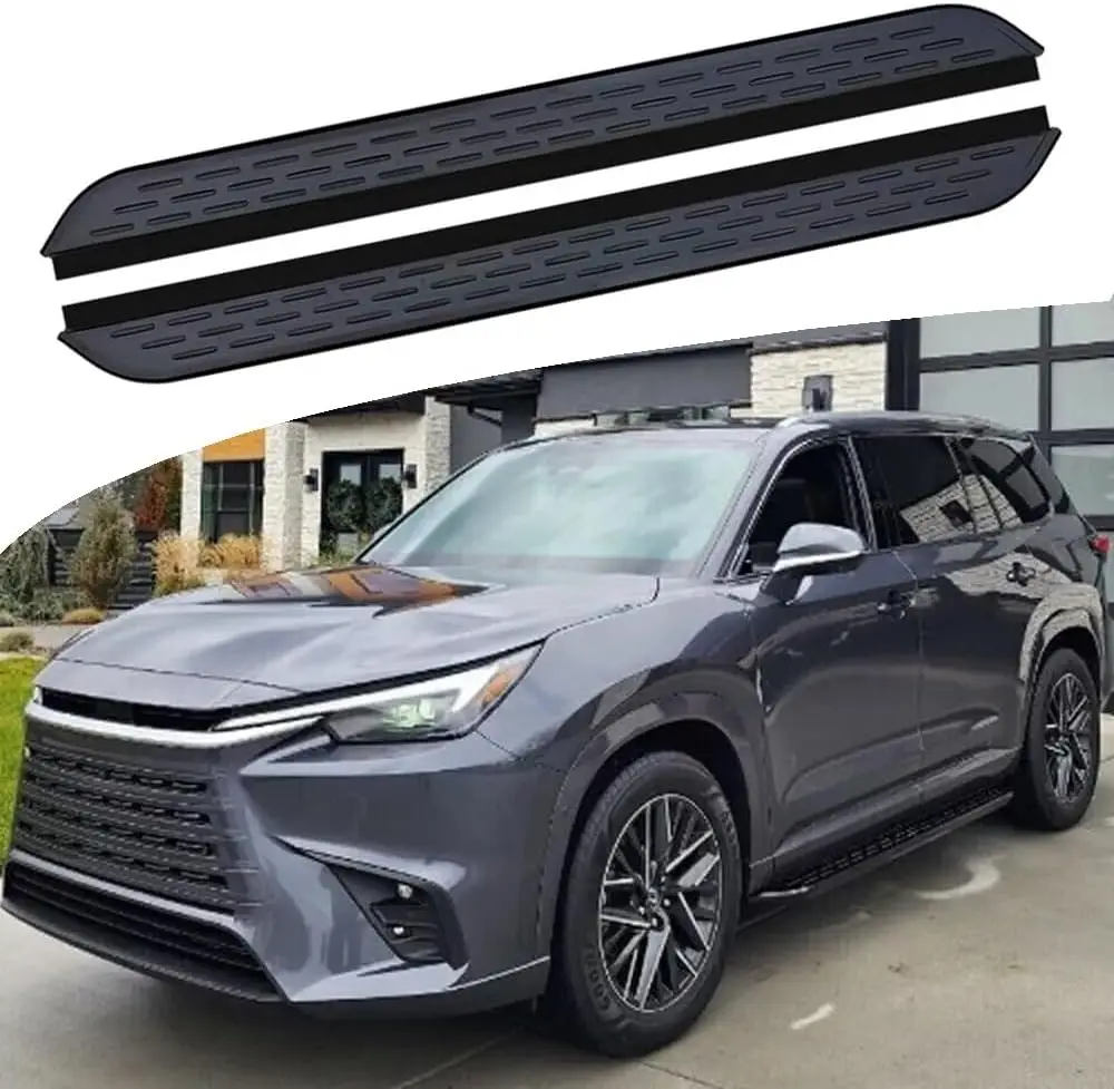 

2 шт. боковые ступеньки, подножки Nerf Bars, боковая защита педали, подходит для Lexus TX 350 500h 550h 2024 2025 2026 (LHB)