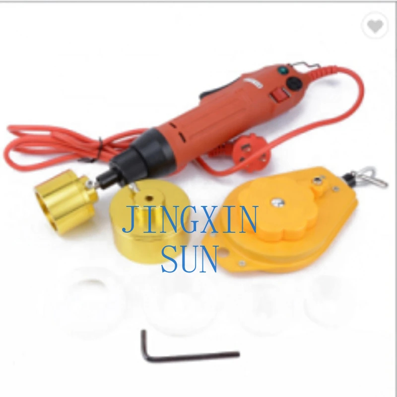 Manual Electrical Screw Cap Capping Machine Hand Held Bottle Single Head Capping Machine