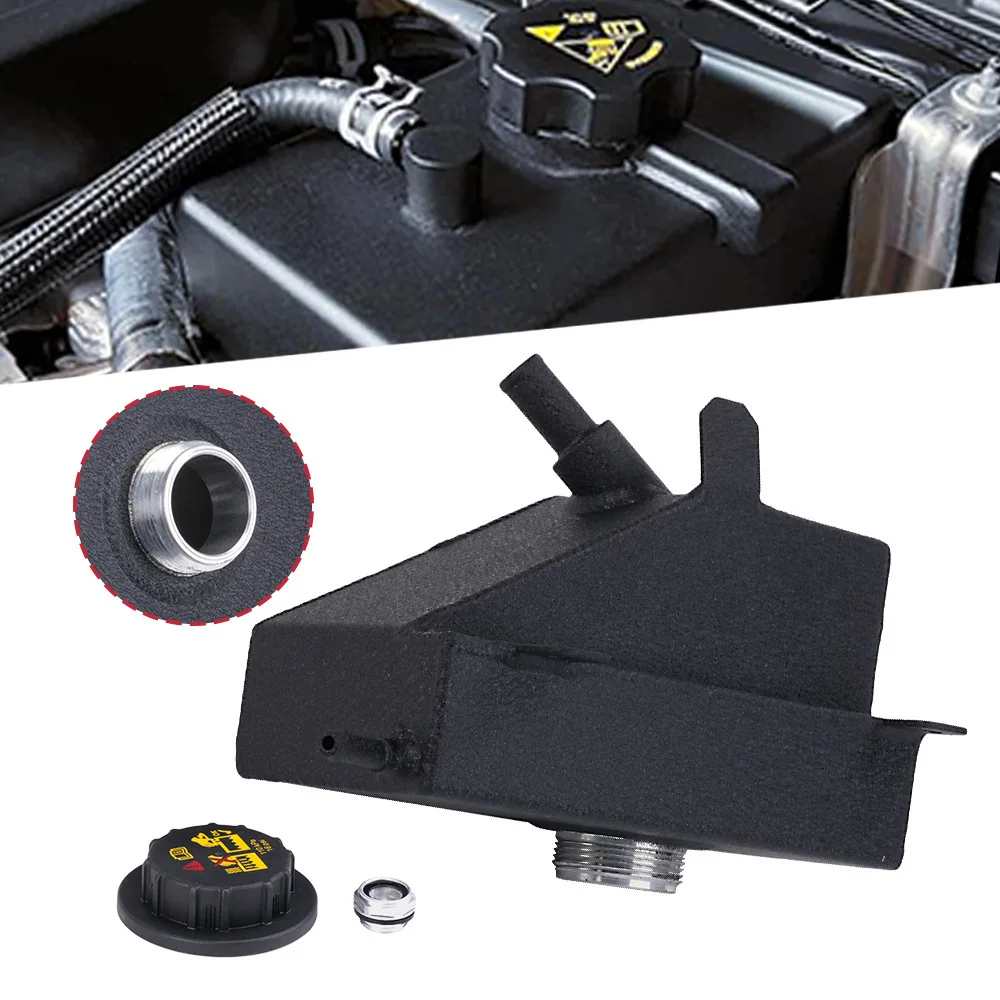 Coolant Expansion Tank Radiator Overflow Reservoir Bottle FO3014116 for Ford Mustang V5 3.7L Auxiliary Water Tank