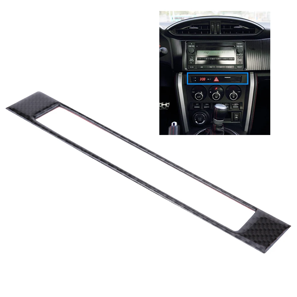 

Car Center Control Decoration Panel Strip Cover Trim Stickers For Toyota 86 Subaru BRZ 2013-2018