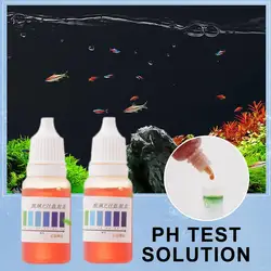 PH Reagent Test Liquid Aquarium Water Quality PH Multifunctional Convenient Solution Detection Precision E3H0