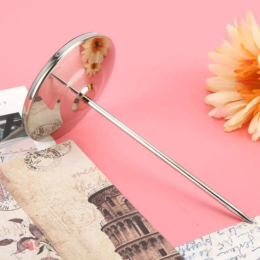 

1Pcs Effective Usage Receipt Holder Thick Rod Middle Design for Effortless Memo Management in Office Paper Menu Holder