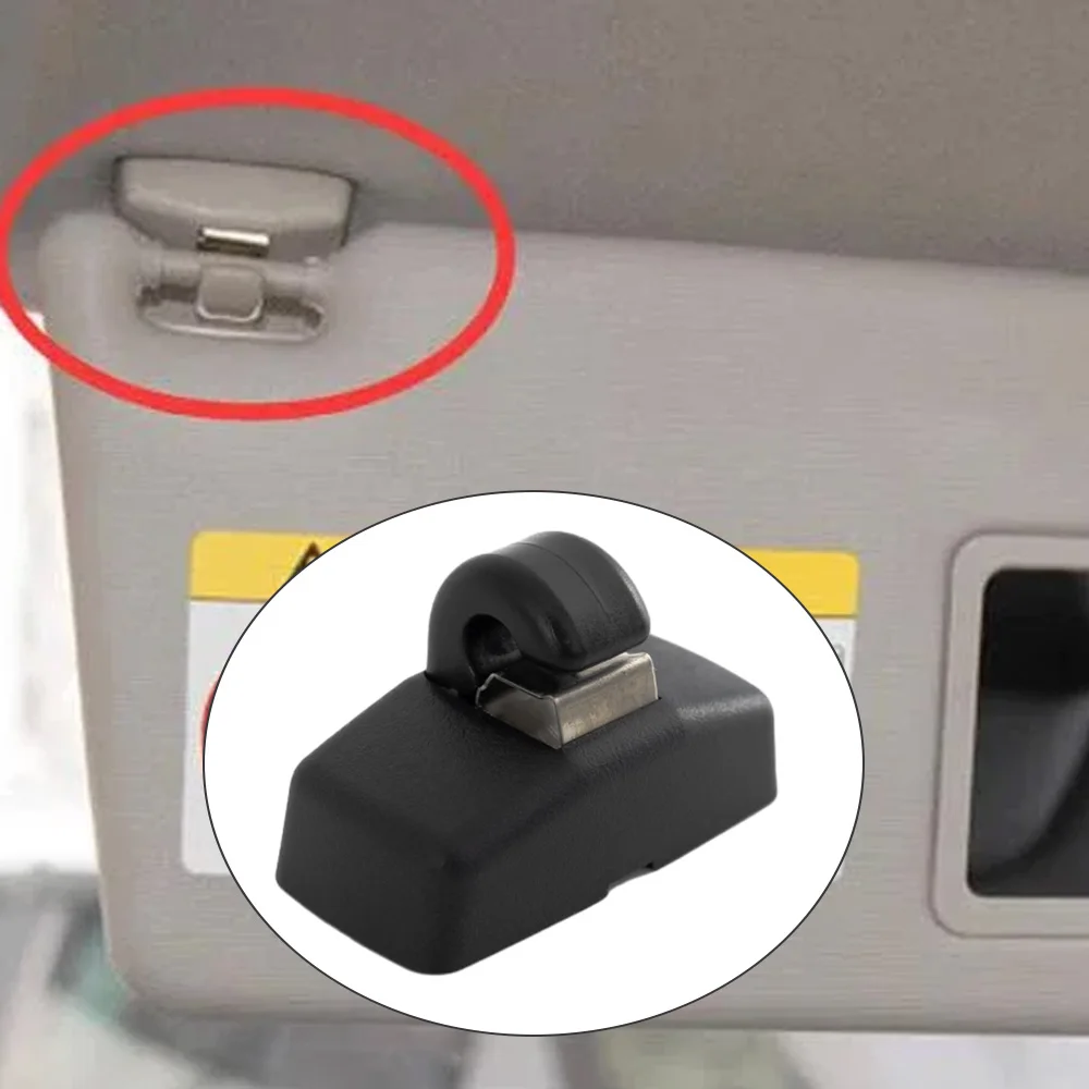 3B0857561B Car Sun Visor Clip Hook Holder for VW Beetle Bora Caddy Eos Golf Passat Polo Touran Amarok Skoda Fabia Octavia