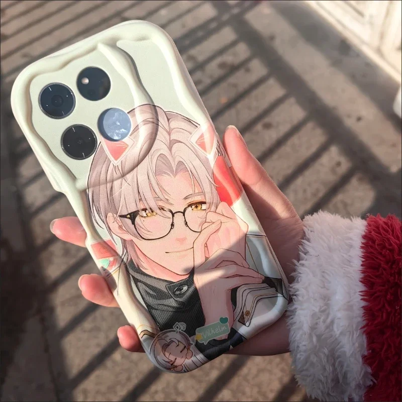 Sıcak gözyaşları Fluffy is kabarık bulanık zaman Kitty kulaklar özel silikon yumuşak kapak iPhone 11-15Pro yastık darbeye telefon kılıfı