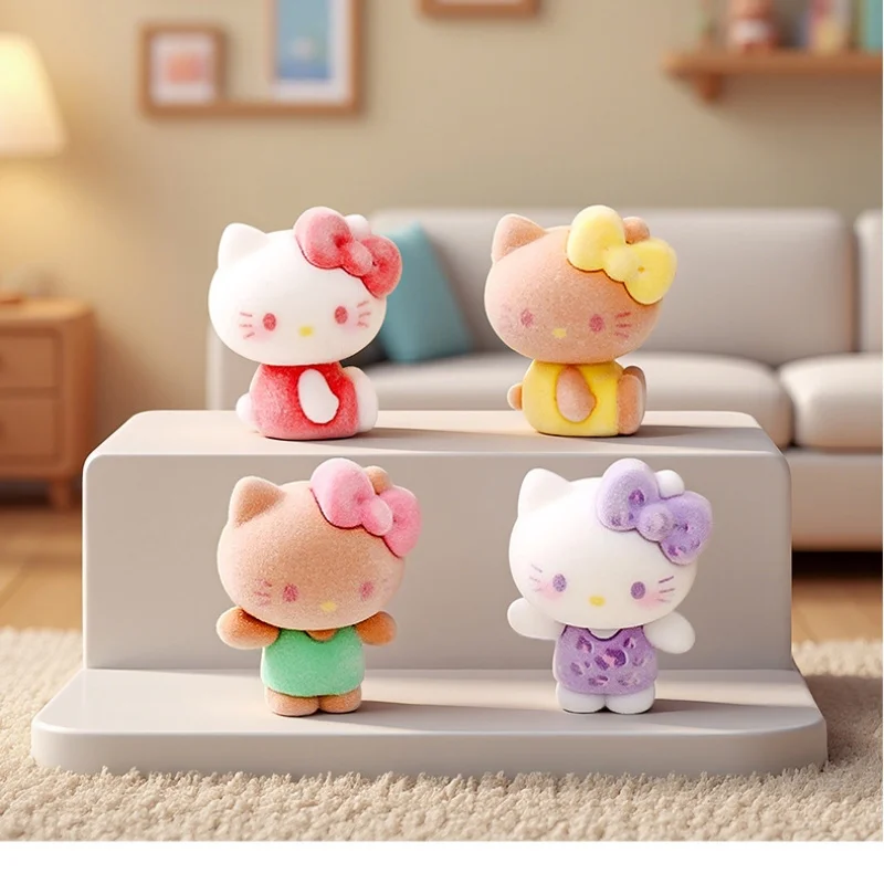 

1/5pcs New Sanrio Hello Kitty Desktop Decorations Doll Cute Kids Creative DIY Jewelry Accessories Car Interior Ornaments