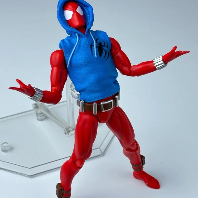 Hot CT TOY Spider-Man 186. Action Figure Scarlet Spider The Amazing Spider-Man Comic Versie Model Jongen Speelgoed Verrassing Verjaardagscadeau