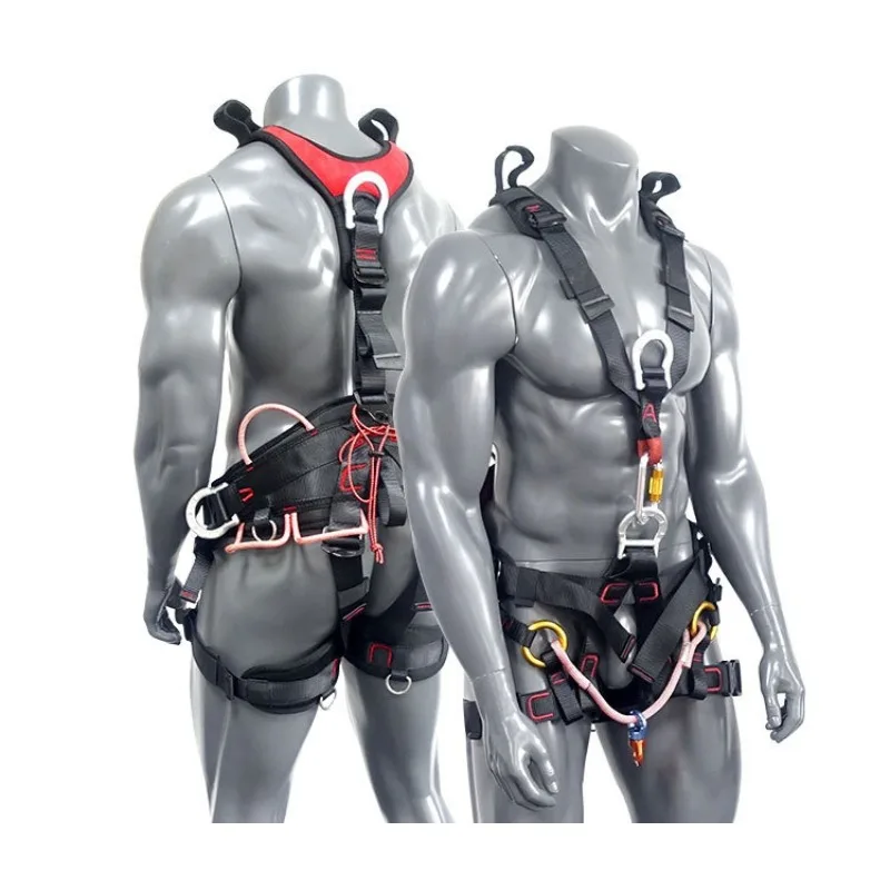 Full body five-point garden aerial work safety belt