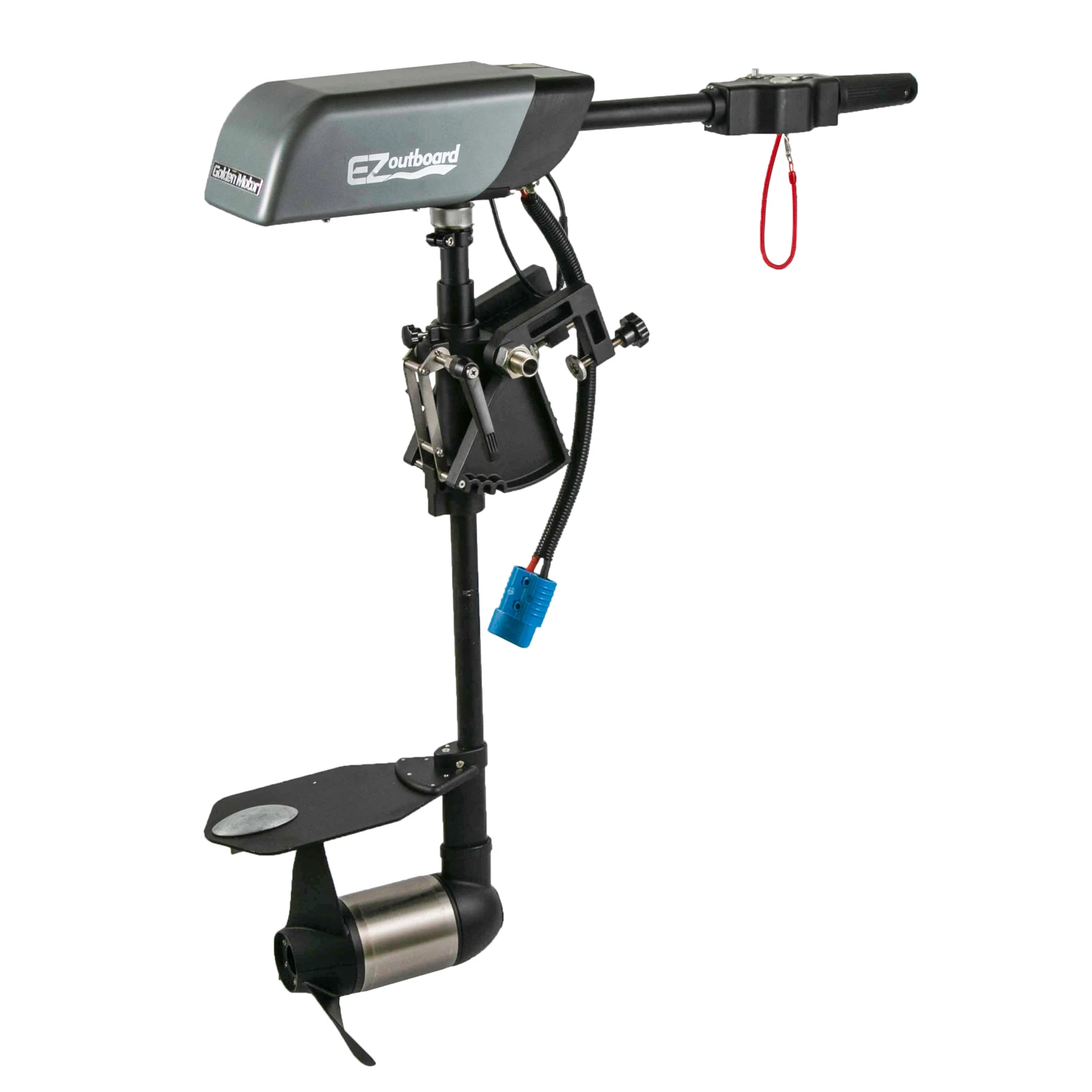 3HP 48V Power remote control electric trolling motor jet drive 10kw for outboard motorboot