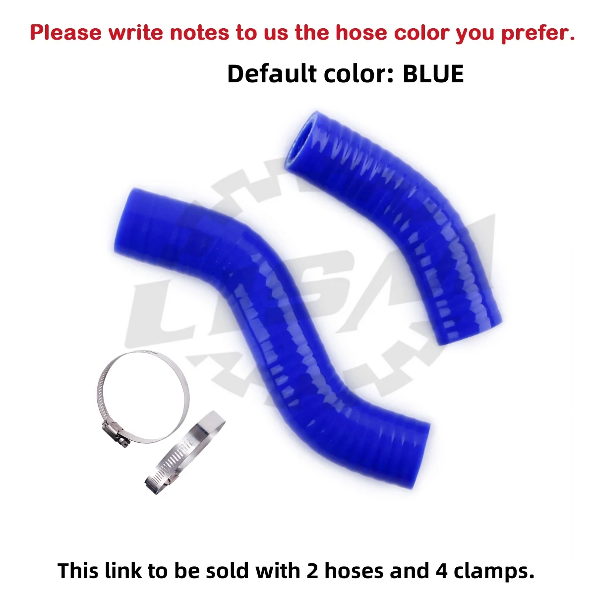 

2PCS 3PLY Silicone Radiator Hose Kit For Range Rover Classic Discovery Defender 3.5 V8 Silicone Tube Pipe