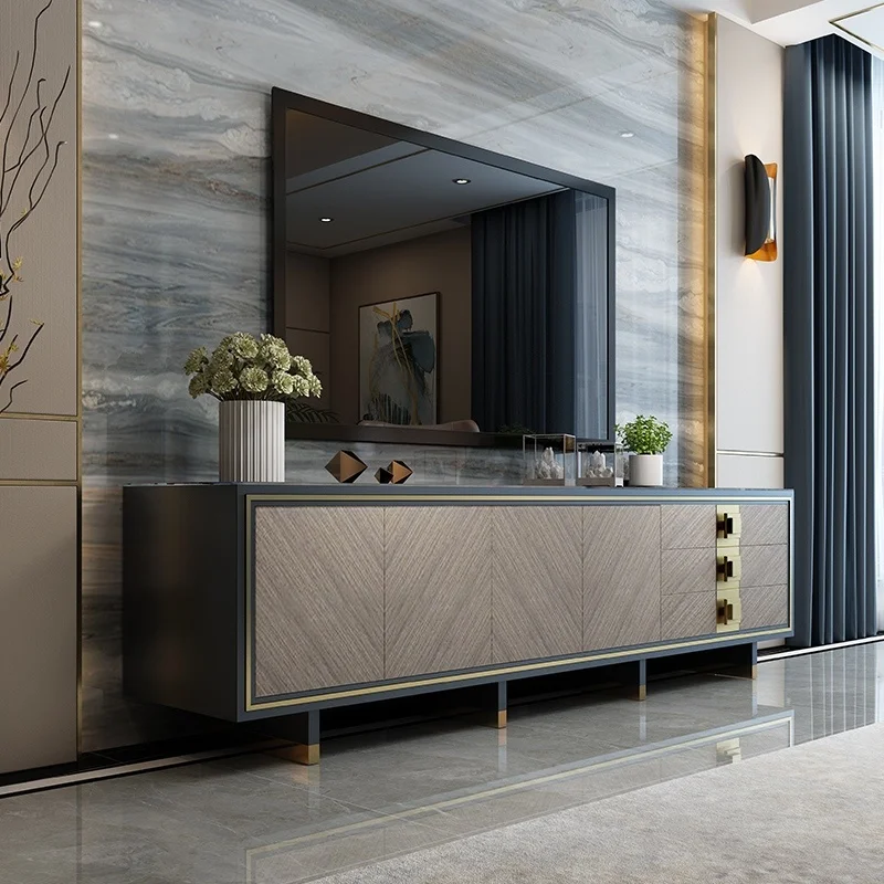 

Narrow Minimalist Tv Cabinet Custom Cute European Small Vintage Tv Stands Luxury Indoor Wood Mueble Televisor Furniture For Home