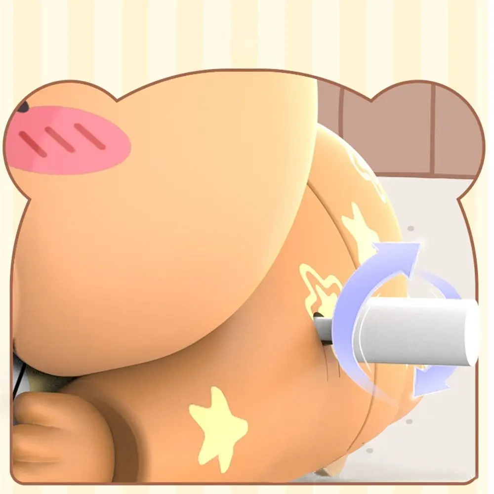 Crawling Capybara Crawling Clockwork Toy Capybara Doll Cartoon Capybara Decompression Small Toys Educational Toys
