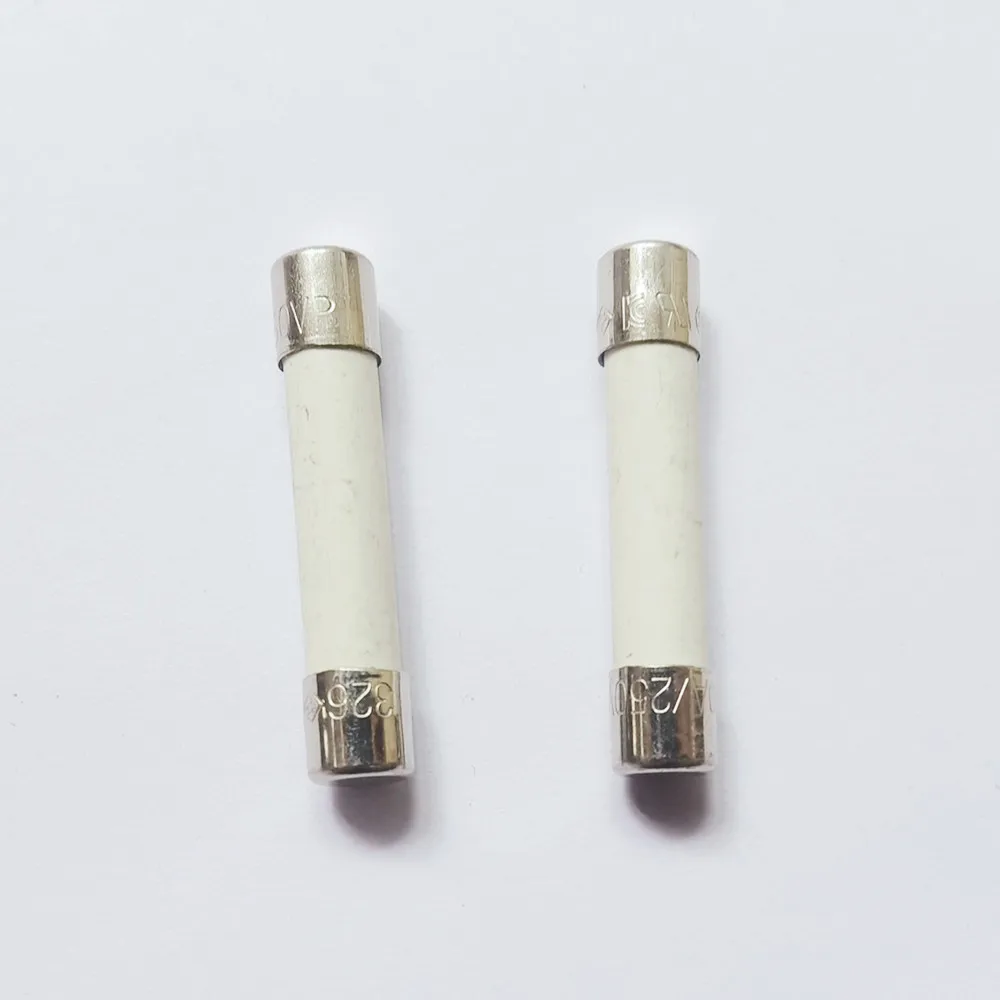 Original new 100% ceramic fuse tube 6X30 T20A 6X32 20A 250V slow melting 0326020.MXP