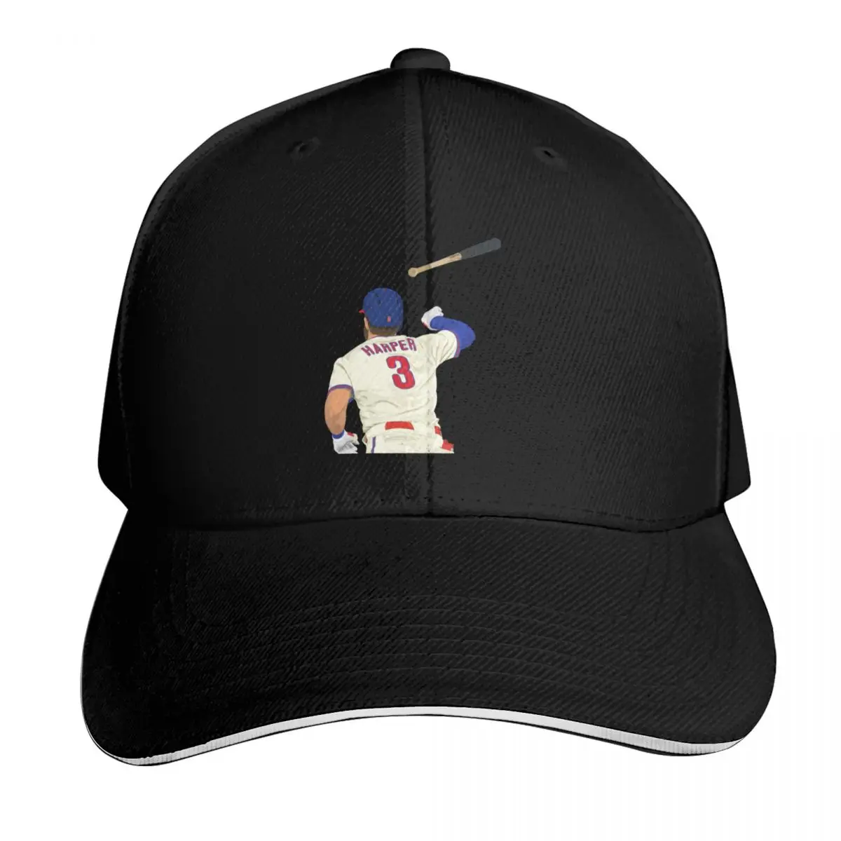 Gorra de béisbol Bryce Harper Bat Flip, gorra de marinero para hombre, nueva gorra de marca de lujo, gorra de golf, visera de playa para mujer, para hombre