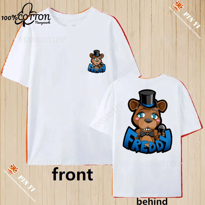 

Creative Fnaf 2 Animatronics Five Nights A Street T Shirt 100% Cotton Unisex Shirt Print Cool Available in A Variety of Colors