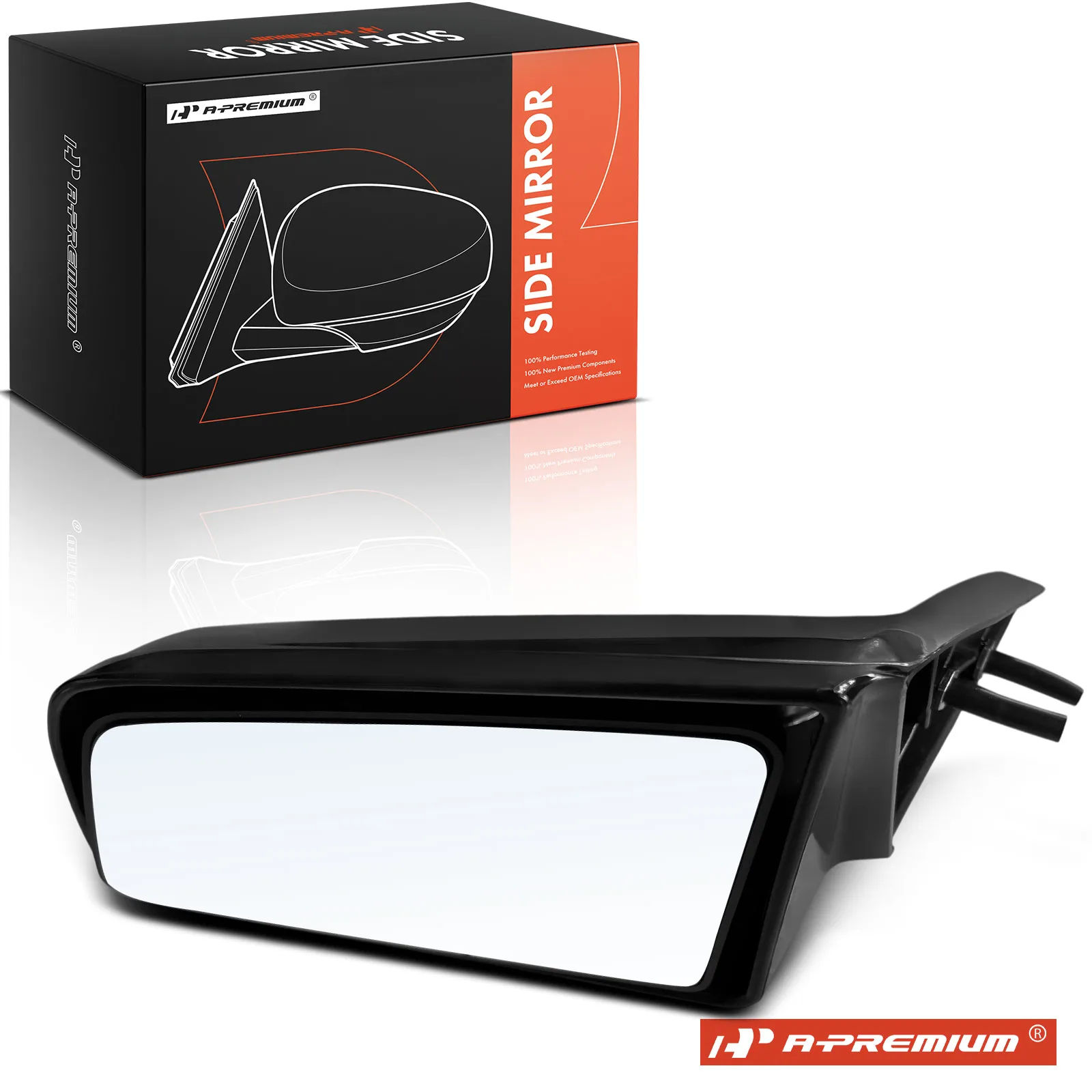 A-Premium Driver Side Manual Door Mirror for Pontiac 6000 1982-1991 Buick Century 1982-1995 Chevrolet Celebrity 1982-1990