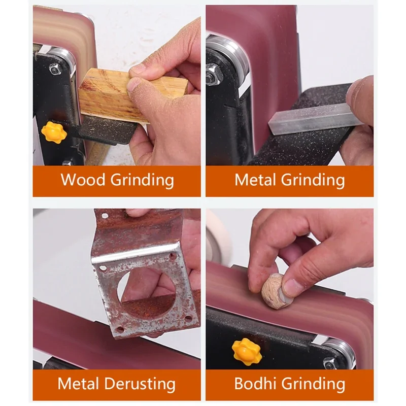 10PCS/set of 380 * 30mm sand belt sanding machine 60-1000 sand for wood soft metal polishing with sanding machine sandpaper