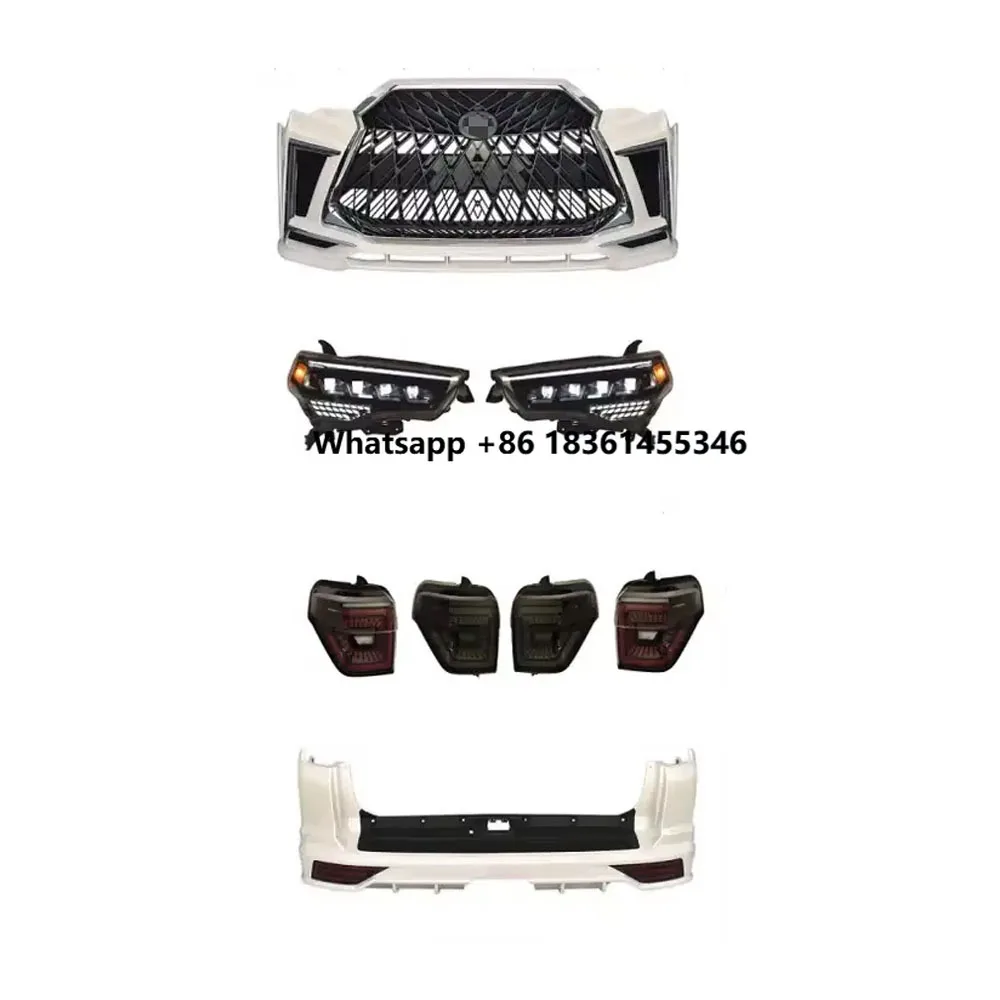 

Комплект обвесов (передний и задний бамперы, спойлер капота) для 4Runner 2010-2017, новый