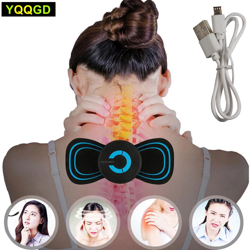 

Mini Neck Stretcher Electric Massager 6 Modes Portable Cervical Massage Decompression Back Massager Muscle Machine