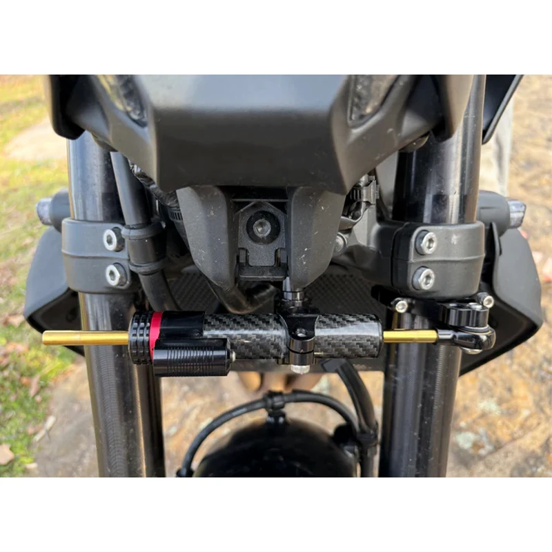 التوجيه المثبط قوس لياماها MT09 MT09 SP mt09 mt 09 2021 2022 2023 توجيه دراجة نارية استقرار دعم المثبط قوس #3