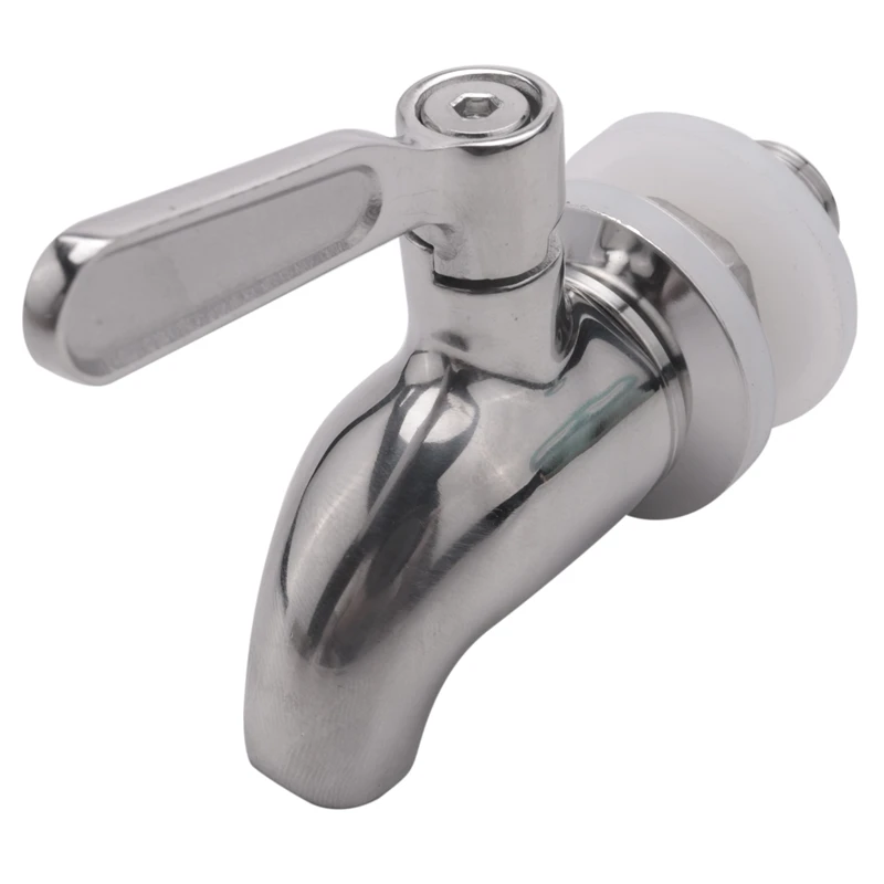 Stainless Steel Faucet Tap Draft Beer Faucet for Home Brew Fermenter Wine Draft Beer Juice Dispenser Drink Fridge Kegs-A50M