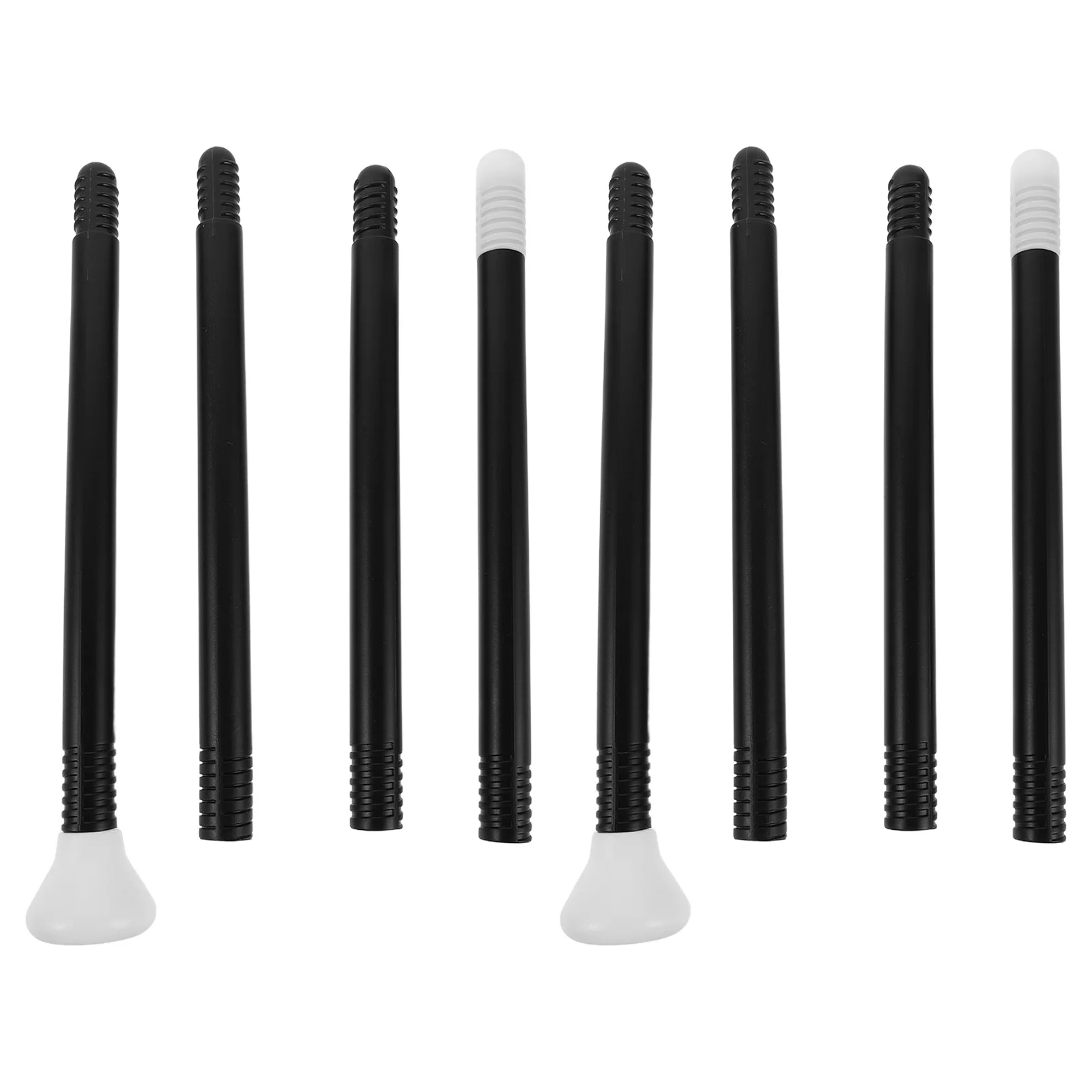 

2Sets Wizard Staff Magician Cane Black Costume Prop Party Cosplay Decorative Walking Stick Halloween Stage Accessory