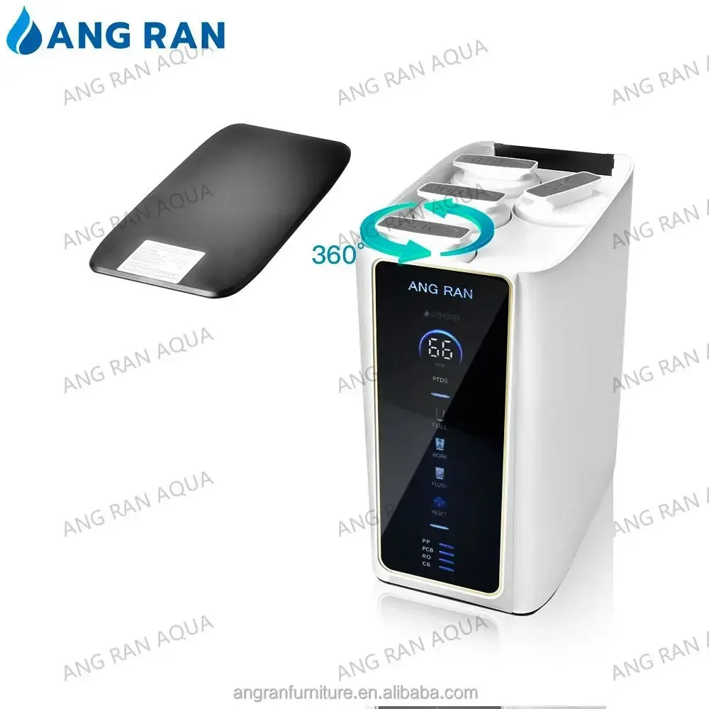 الشركة المصنعة OEM/ODM نظام تنقية مياه الشرب المباشر 600GPD التناضح العكسي مع شاشة TDS