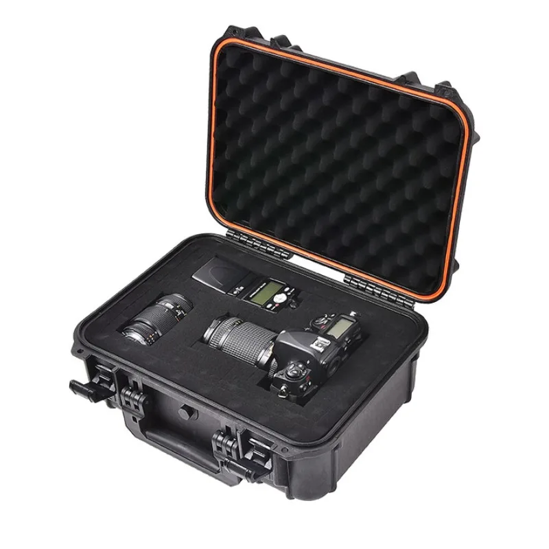 

Safety box Instrument material Equipment storage Photography 3 Waterproof knock camera Protection Portable self-operated househ