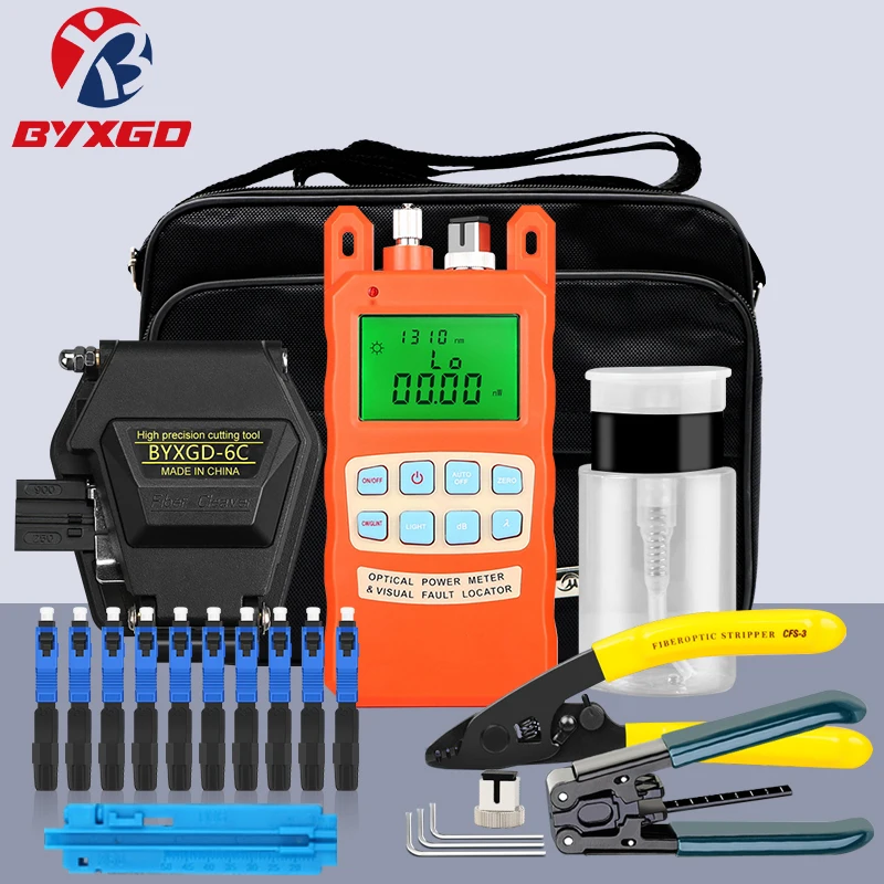 byxgd-ftth-fiber-optic-tool-kit-with-6c-cleaver-optical-power-meter-vfl-cold-splicing-kit-for-sc-lc-connectors