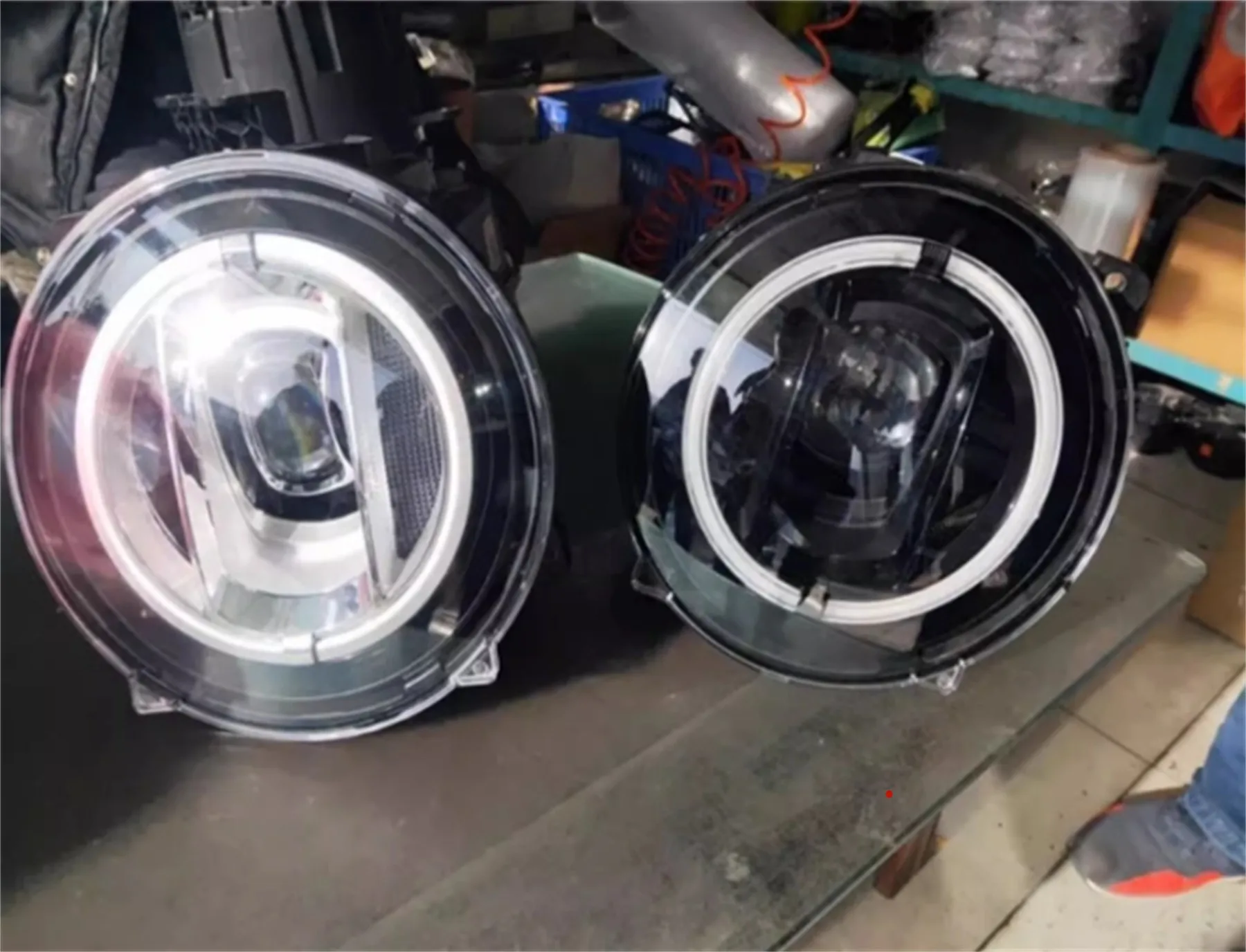 Car LED Headlight headlamp for Mercedes Benz G-Class w463 G350 G500 G55 G63 modified 2021 Daytime Running DRL Turn signal