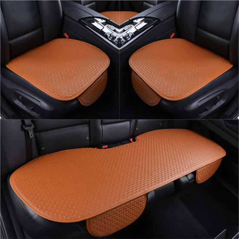 

Car Seat Cover Full Set PU Leather Seat Cushion For HYUNDAI Genesis GV70 Ioniq Azera Sonata Tucson Equus Santa Fe Car Accessorie