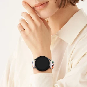 حزام مغناطيسي مضفر ل Amazfit ، حزام ساعة ، حزام Amazfit BIP 5 ، سرعة ، ستراتوس 2S ، 3 برو ، جي تي آر 4 ، 3 ، 2 ، 2e ، 22 مم ، 47 مم أفضل 10 قطع غيار Amazfit Pace للمبيعات - رقم 2