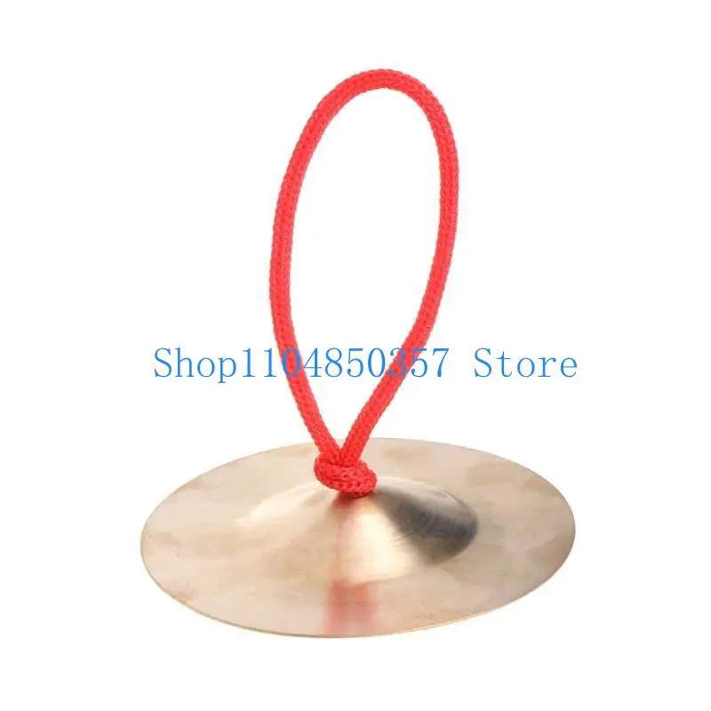 Finger Cymbals Belly Dance Finger Copper Tibetan Tingsha Yoga Spiritual Buddhist Chimes Kids Hand Percussion Instrument