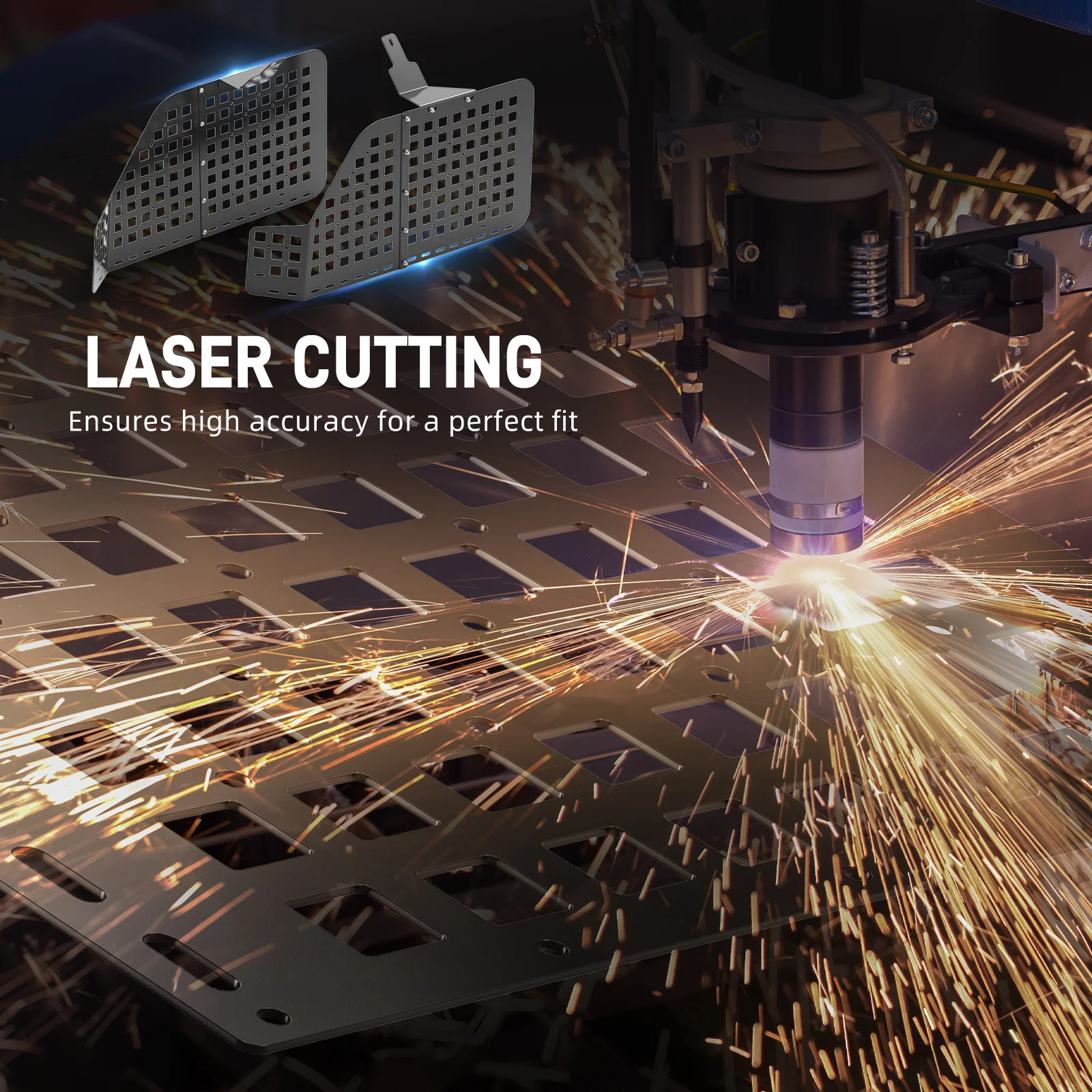 لوحة تخزين النافذة الخلفية للسيارة من BEVINSEE لسيارة Toyota 4Runner، استبدل 64740-35120-C0، ملحقات السيارة الداخلية