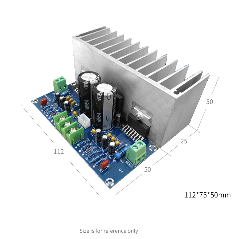 UNISIAN TDA7293  Audio Amplifier 100W+100W Hight Powr 2.0 Channel Class-AB Amplifiers Board For Diy  Home Theater System