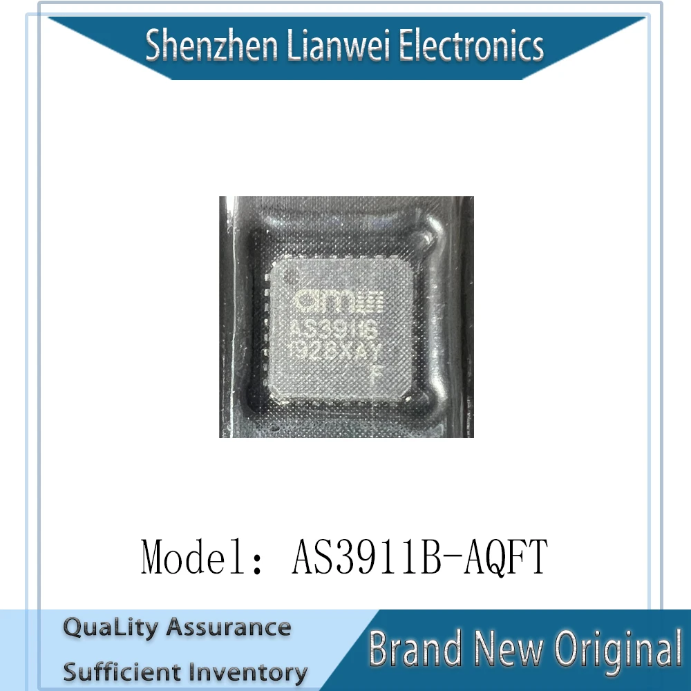 

100% New Original AS3911B-AQFT AS3911B IC RF Chipset QFN-32