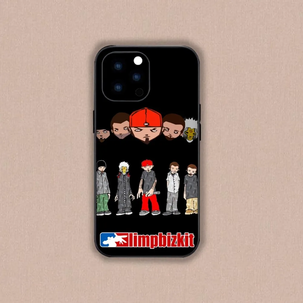 Rock L-Limp B-Bizkit Band Phone Case For Samsung S24 S23 S22 S21 S20 Plus Ultre Note S20 FE Black Case