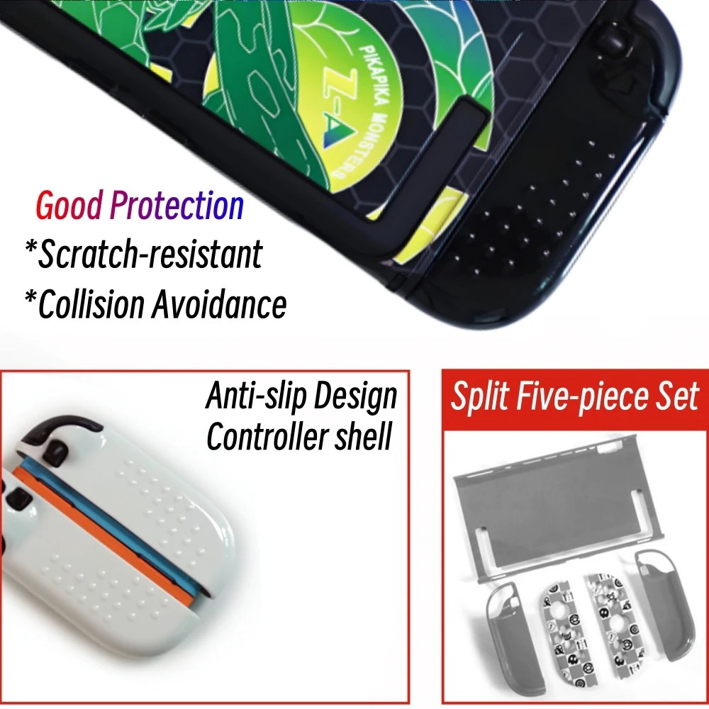 طبعة محدودة واقية للتبديل 2 شل ل NS2 لعبة وحدة التحكم غطاء الإسكان ZA لعبة نمط حماية غمبد #4