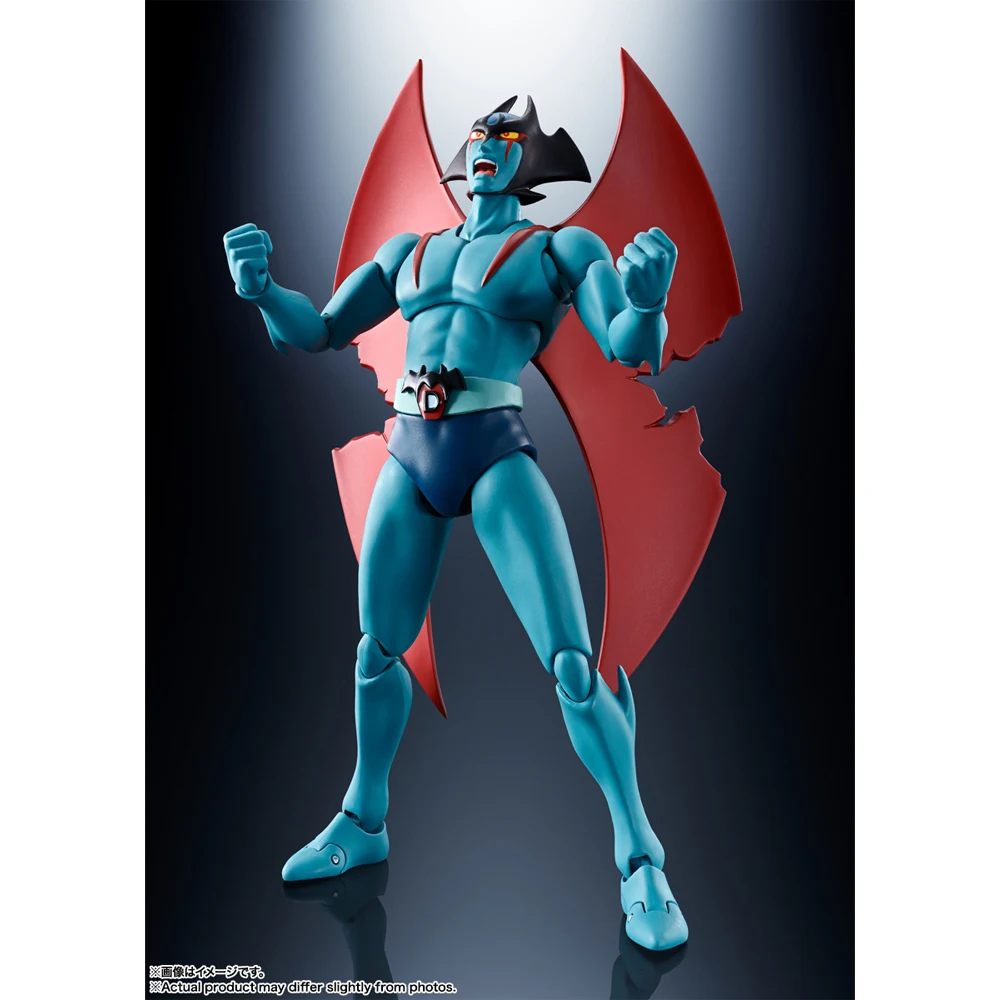 In Stock Original BANDAI 50th Anniversary Mazinger Z Vs. Devilman Action Figure Genuine Anime Model