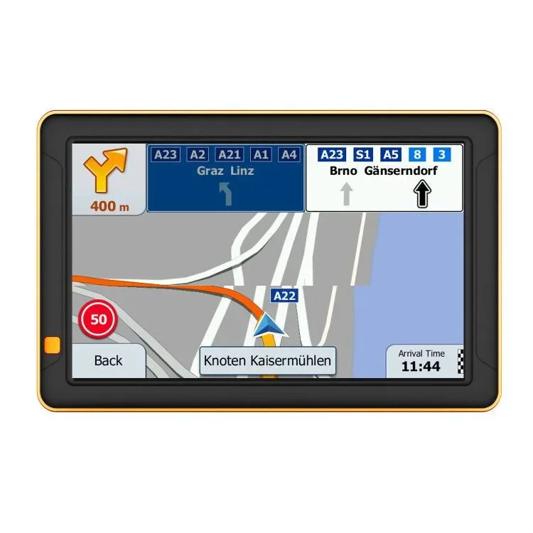 Navegador GPS portátil de 9 pulgadas HD 1080P DVR grabadora de conducción todo en uno para fabricante de camiones