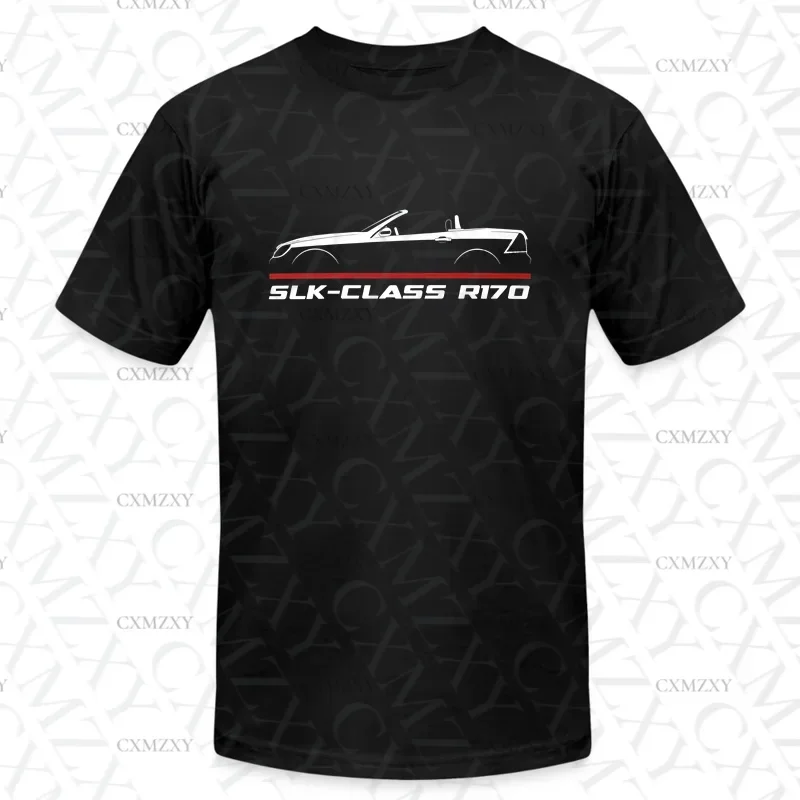 

2024 Men T Shirt Casual Mercede SLK-Class R170 1996-2004 Car Enthusiast T-shirt Graphic Summer Short Sleeves 100% Cotton S-3XL