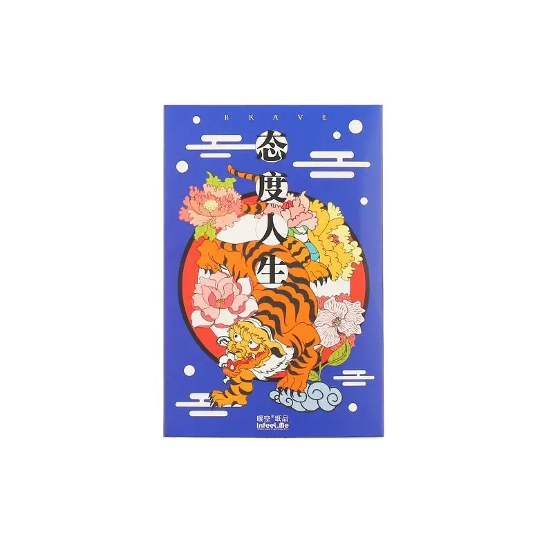 30 Sheets/Set Retro Attitude Life Postcards Cartoon Greeting Card Business Gift Card Message Card